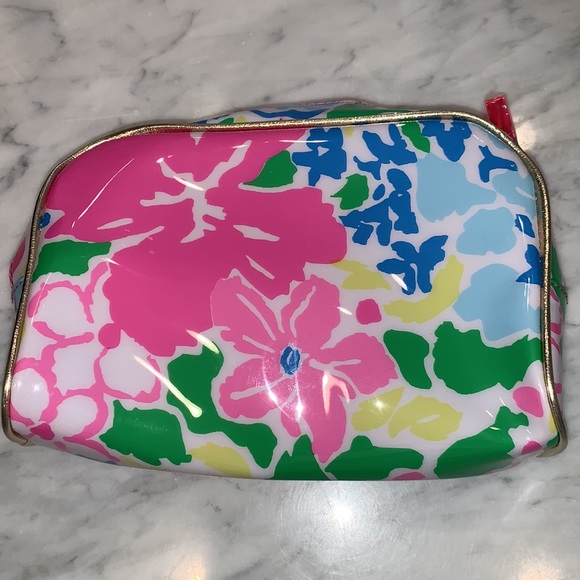 Lilly Pulitzer for Estee Lauter make up bags never used excellent condition - Picture 2 of 5